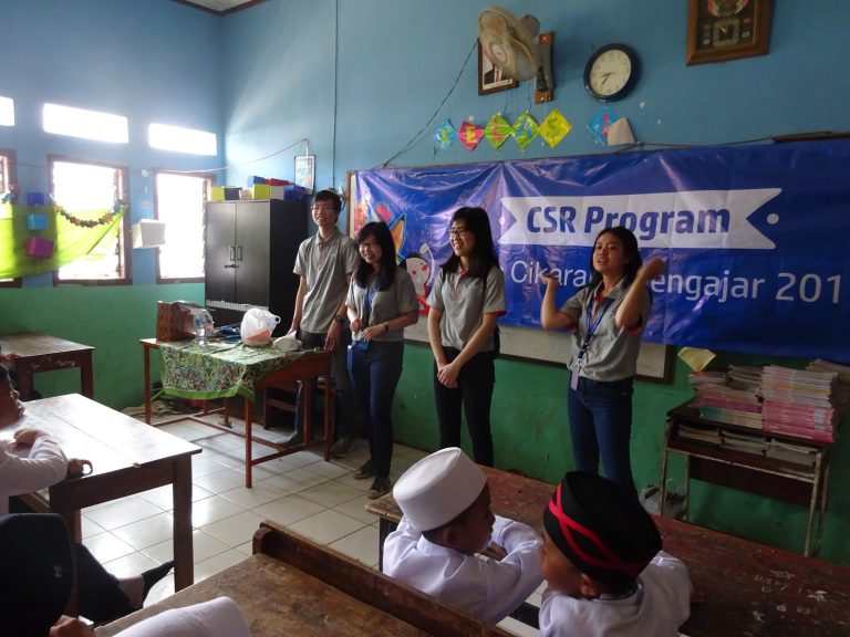 CSR Program Lippo Cikarang Mengajar 2017 di SDN Serang 01, Desa Serang